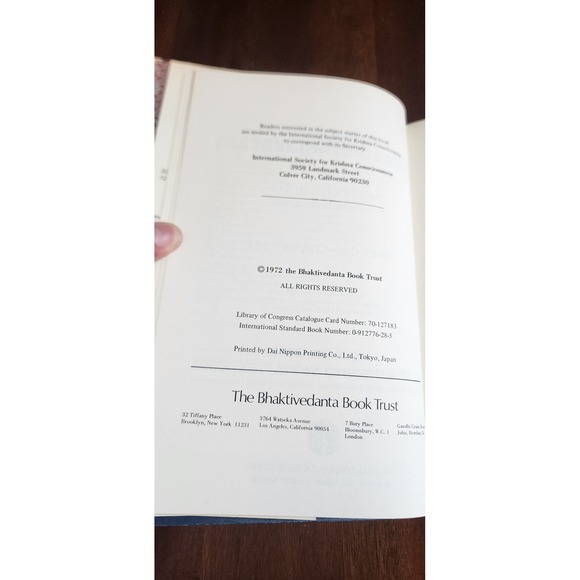 Srimad Bhagavatam Second Canto Part One Divine Grace A.C. Bhaktivedanta‎ 1972 - Picture 8 of 8